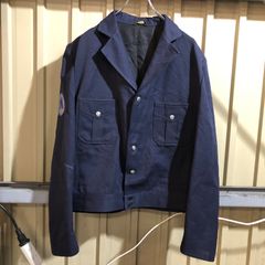 50s topps work jacket チェーンステッチ　紺　ミント 50s topps work jacket チェーンステッチ 紺 ミント - メルカリ