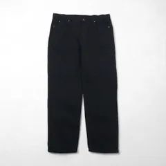 Lee RIDERS 90年代 USA製 リラックスフィット テーパード デニムパンツ XL ブラック ジッパーフライ レザーパッチ 208-5508 デッドストック 未使用品