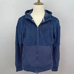 NIKE　Sサイズ　フリースパーカー　フーディー　フルジップ　ネイビー　ナイキ