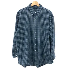 RALPH LAUREN ラルフローレン 長袖シャツ サイズ:L チェック/BLAIRE/ボタンダウン/コットン    ネイビー メンズ / 240001098223