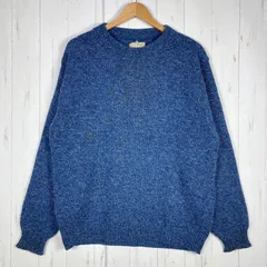 【Men's L ネイビー系】 1980s Llbean ( エルエルビーン ) ウールセーター Wool Sweater ビンテージ オリジナル 入手困難 ウール ウェア トップス アウター ジャケット フリース z00054495  フリ