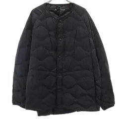 UNIQLO ユニクロ ホワイトマウンテニアリング White Mountaineering コラボ オーバーサイズ ウルトラライトダウンジャケット XL ブラック 収納袋付き メンズ 古着