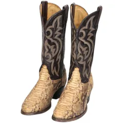 【希少】Tony Lama トニーラマ ウエスタンブーツ リザード 26.5cm ビンテージ トニーラマ トカゲ革 リザード ウエスタンブーツ US9