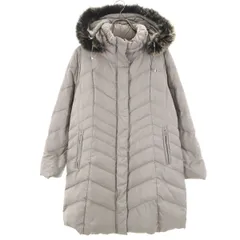 BALMAIN バルマン ダウンコート L グレー レディース 古着