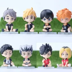 「2個セット」ハイキュー ミニフィギュア おすわりver