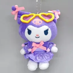 【中古】キーホルダー クロミ ぬいぐるみチャーム 「Happyくじ Sanrio characters NIGHTPOOL」 ぬいぐるみチャーム賞