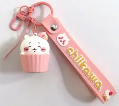 【中古】ストラップ ちいかわ 3Dマスコット付きハンドストラップ 「ちいかわ なんか小さくてかわいいやつ」