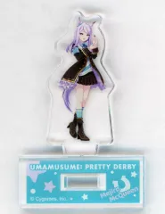 【中古】アクリルスタンド・アクリルパネル メジロマックイーン(等身イラスト) オリジナルミニアクリルスタンド 「ウマ娘 プリティーダービー×ローソン きのこの山」 同梱品