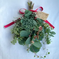 クリスマス🎄ユーカリスワッグ＊グリーン＊ボタニカルライフ　Ｎ１０