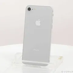 〔中古品〕 iPhone8 64GB シルバー MQ792J／A SIMフリー【344】