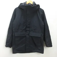 G■ユニクロ/UNIQLO ハイブリッドダウンパーカ/311-421716【S】黒/men's/H49【中古】■