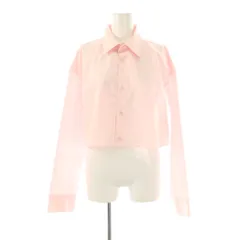 アストラット ASTRAET レギュラーカラー クロップドブラウス シャツ ピンク /ES ■OSのサムネイル