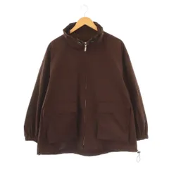 バビロン BABYLONE 多機能素材 25AW スタンドカラードロストブルゾン ジャケット F ブラウン /DF ■OSのサムネイル