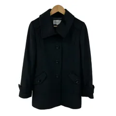 自由区/jiyuku(ジユウク) コート サイズ40 M レディース - 黒 長袖/秋/冬