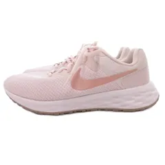 ナイキ NIKE レボリューション6 ランニングシューズ スニーカー ロゴ 23cm ピンク DC3729-500 /JS
