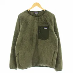 パタゴニア Patagonia 21AW メンズロスガトスクルー フリース プルオーバー トレーナー 長袖 ロゴ L カーキ 25895 /KUのサムネイル