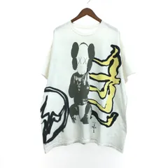 CACTUS JACK カクタスジャック×カウズ 半袖カットソー サイズ:XL フラグメントデザインコラボ    ホワイト メンズ / 240002232021