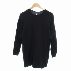 サイ SCYE Tシャツ カットソー レイヤード風 長袖 40 黒 ブラック 青 ブルー系 /VU□ 0416のサムネイル