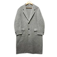 MUJI Labo 無印良品 カシミア混 ウール チェスターコート グレー