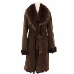 ノースビーチ シャドーフォックス/ムートン ロングコート 毛皮 M アウター 楽天市場】ファー付き（レディースファッション）の通販 ノースビーチ