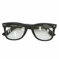 レイバン RAY BAN ウェイファーラー WAYFARER 眼鏡 メガネ 度入り マットフレーム 黒縁 ロゴ 52□22-150 黒 ブラック RB 2140-F /XZ ■GY18