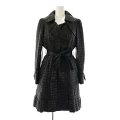 トゥービーシック TO BE CHIC キルティングダウンコート ロング 40 黒 ブラック /AT ■OSのサムネイル