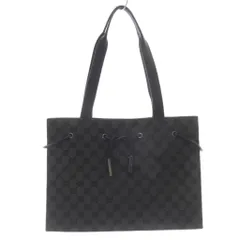 グッチ GGキャンバス スクエア トートバッグ ハンドバッグ 黒 グレージュ