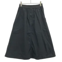 MHL. MARGARET HOWELL エムエイチエルマーガレットハウエル ロングスカート 595-3132504 ブラック 0