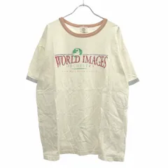 soe ソーイ 24SS Ringer T Shirts WORLD IMAGE リンガーTシャツ  ホワイト 2のサムネイル