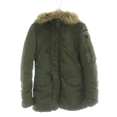 ヒステリックグラマー HYSTERIC GLAMOUR プリマロフト N-3B ブルゾン ジャケット モッズコート F カーキ オリーブ グリーン 緑 ファー フード 2AC-8070 /AP