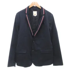 ディーゼル DIESEL テーラードジャケット 総裏地 シングル ライン M 紺 ネイビー 秋冬 /AE