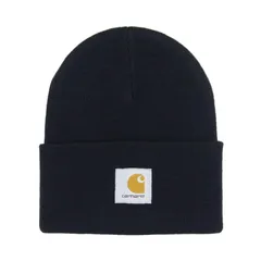 [カーハート] WIP ニット帽 メACRYLIC WATCH HAT ニットキャップ ビーニー ビーニーキャップ ワッチキャップ ダンス カジュアル スポーツ ペア リンクコーデ I020222 (FREE, DARK-NAVY) 1