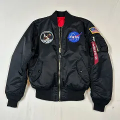 アルファインダストリーズ MA-1 マワン パイロットジャンパー ブラック レギュラーフィット