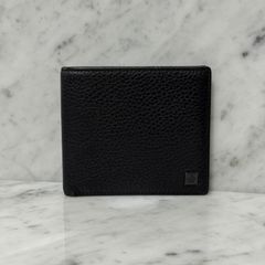 90s OLD COACH オールドコーチ 二つ折り財布 ブラック 黒 本革 レザー