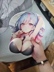 氷河U 麻 マウスパッド 開封 未使用品