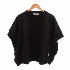 ジバンシィ GIVENCHY 20SS SHORT SLEEVE BOX FIT SWEATSHIRT スウェットシャツ トレーナー ドルマン ワイド S 黒 ブラック /TZのサムネイル