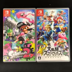 中古 スプラトゥーン2 大乱闘スマッシュブラザーズ セット