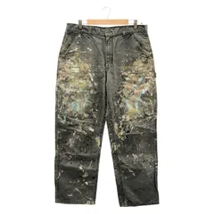 【中古】Carhartt ペイントペインターパンツ グレー 34×30 カーハート[92]