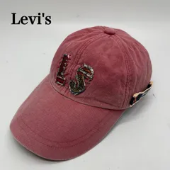 Levi's 00s y2k washed fade logo cap 58cm リーバイス ウォッシュ加工 ロゴ キャップ 帽子 刺子 希少 アメカジのサムネイル