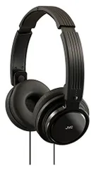【中古】「非常に良い（無料延長保証）」JVC HA-S200-B 密閉型ヘッドホン 折りたたみ式 DJユースモデル ブラックのサムネイル