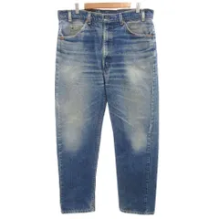 リーバイス Levi's ヴィンテージ 90s 505 デニムパンツ ジーンズ ストレート ボタン裏 575 ジップフライ W38L30 オレンジタブ インディゴブルー USA製 /GV