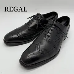 REGAL JAPAN made wing tip leather dress shoes 07JR 25.5cm リーガル ウィングチップ レザーシューズ ドレス 革靴 日本製 定番 グッドイヤー