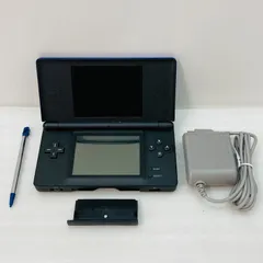 【希少】【動作確認済み】【やや難あり】ニンテンドー DS Lite 本体 北米版 コバルトブルー/ブラック USG-001 DSハード メタリック 青／黒 16