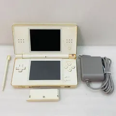 【動作確認済み】【やや難あり】ニンテンドー DS Lite 本体 クリスタルホワイト USG-001 DSハード 白 20