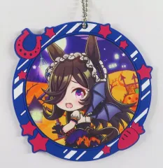 【中古】キーホルダー ライスシャワー フルカラーラバーチャーム 「一番くじ ウマ娘 プリティーダービー 12弾」 F賞