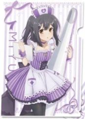 [중고] 클리어 파일 미유·에델펠트(간호사 메이드 ver.) 신작 A4 클리어 파일 [극장판 Fate/kaleid liner 프리즈마☆일리아 Licht 이름이 없는 소녀]