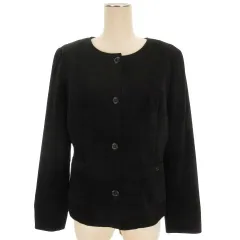 ニューヨーカー NEWYORKER フェイクスエード ジャケット ライナー付 13 ブラック 251110E