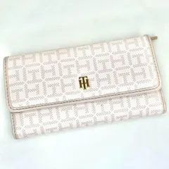 Tommy Hilfiger トミーヒルフィガー 三つ折り財布 ピンクコーラル