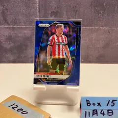 2024 Panini Flynn Downes 14/75 Southampton Blue Cracked Ice Prizm Parallel カード