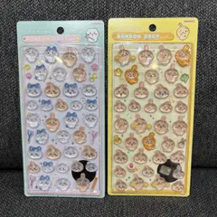 ちいかわ ボンボンドロップシール　BONBON DROP シール 正規品 ぷっくりシール ハチワレ うさぎ パステル 2種セット ボンボンドロップ